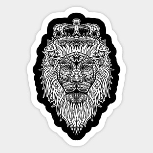 Lion Tribal Sticker